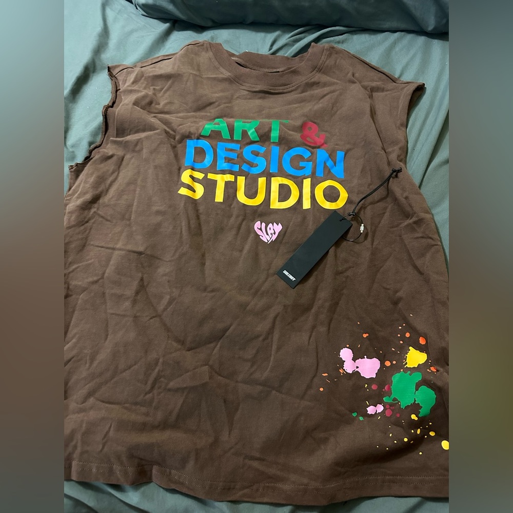 SOLEBOY art & design brown top / XXL